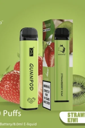 Gunnpod Strawberry Kiwi 2000 Puffs