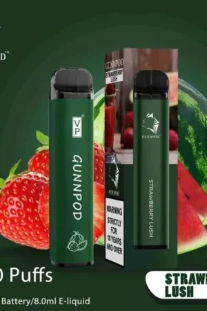 Gunnpod Strawberry Lush 2000 Puffs