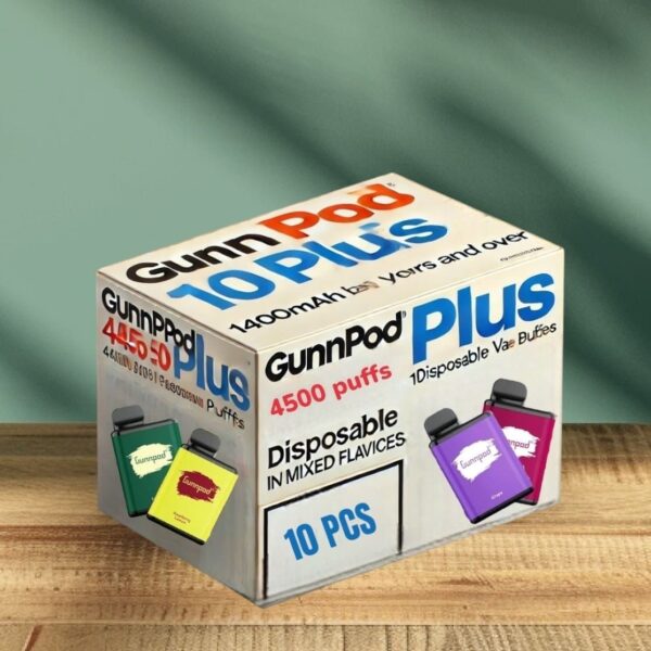 Buy Gunnpod Plus 4500 10 pack online Australia