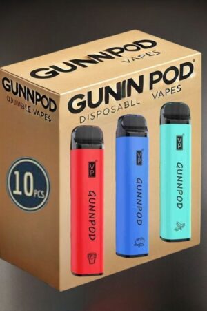 Gunnpod 2000 Vape 10 Pack Bulk Vapes