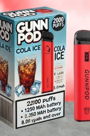 Gunnpod - Cola Ice 10 Pack 2000