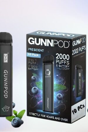 Gunnpod - President - 10 pack 2000